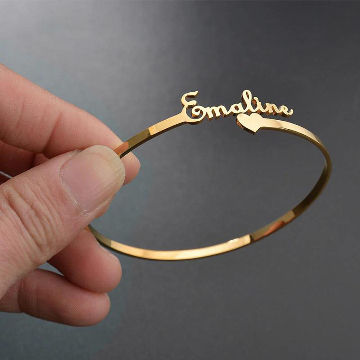 Custom Name Chain Bracelet