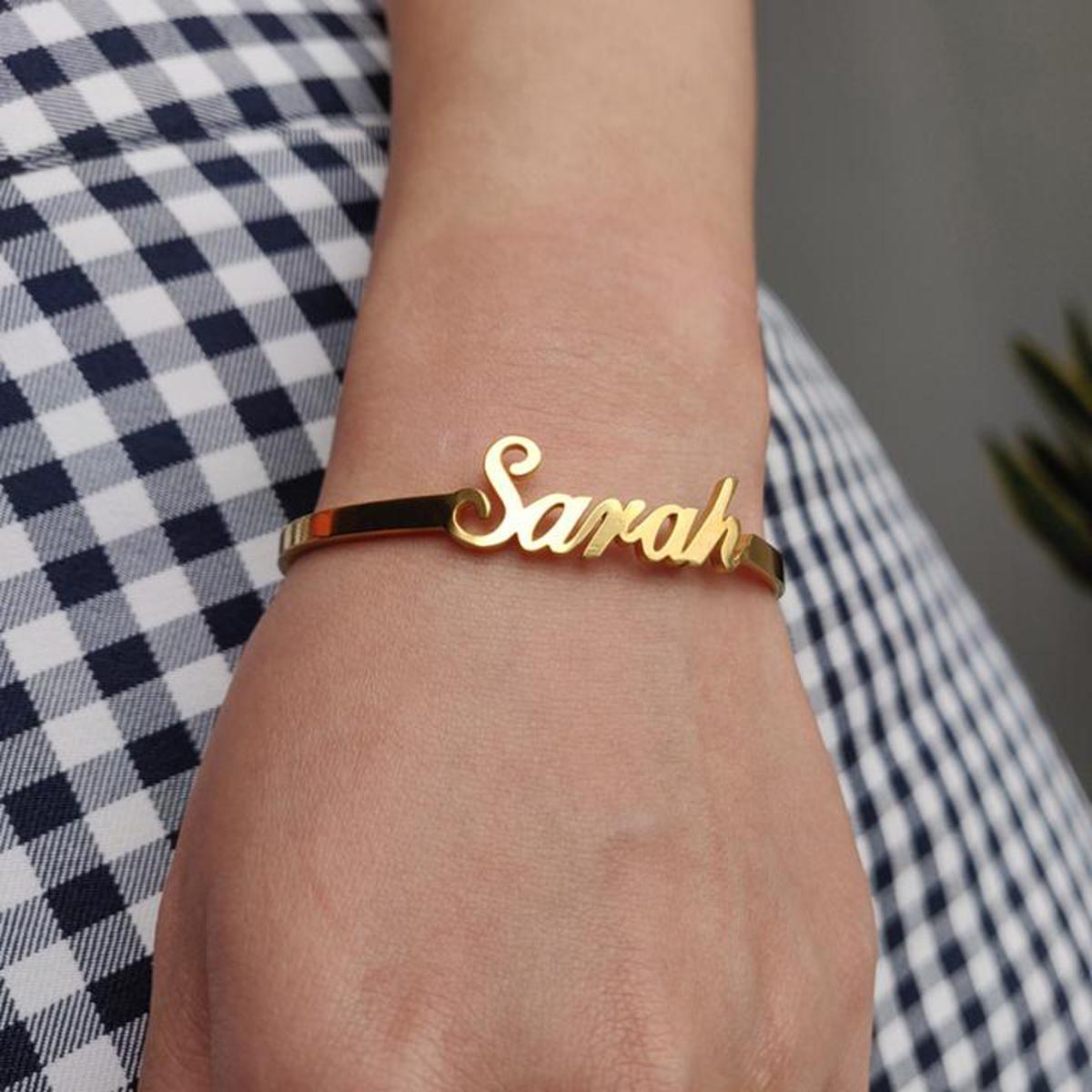 Custom Name Chain Bracelet