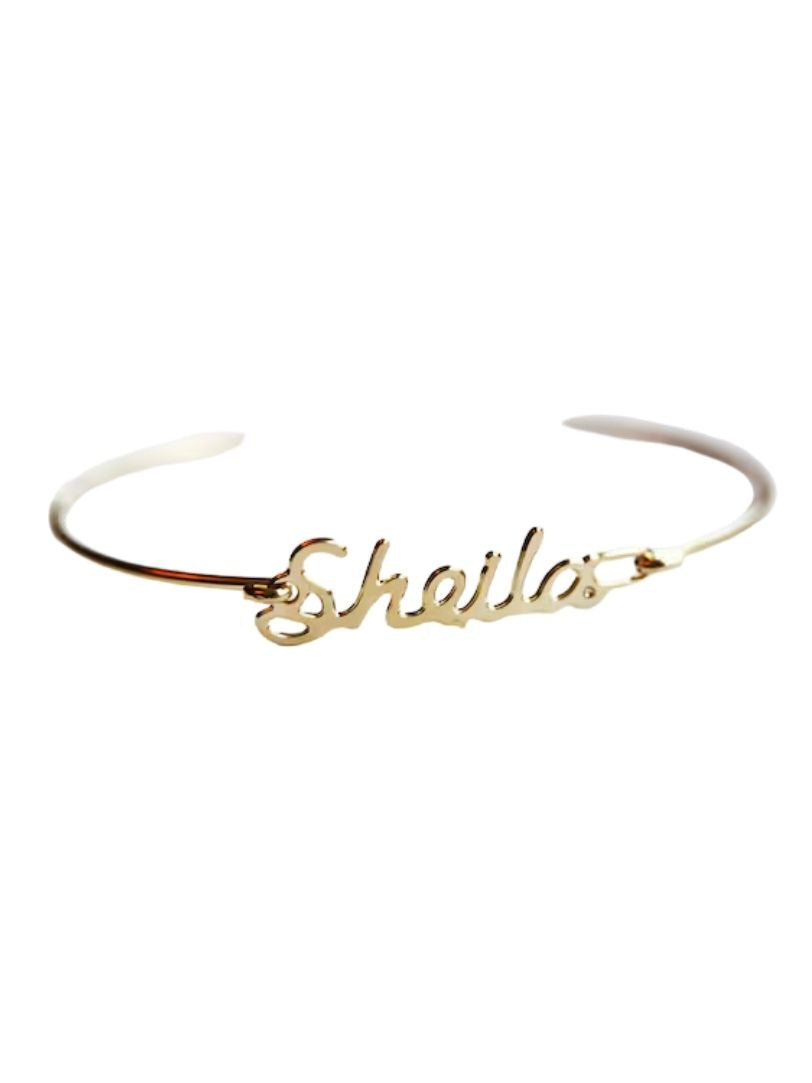 Custom Name Chain Bracelet