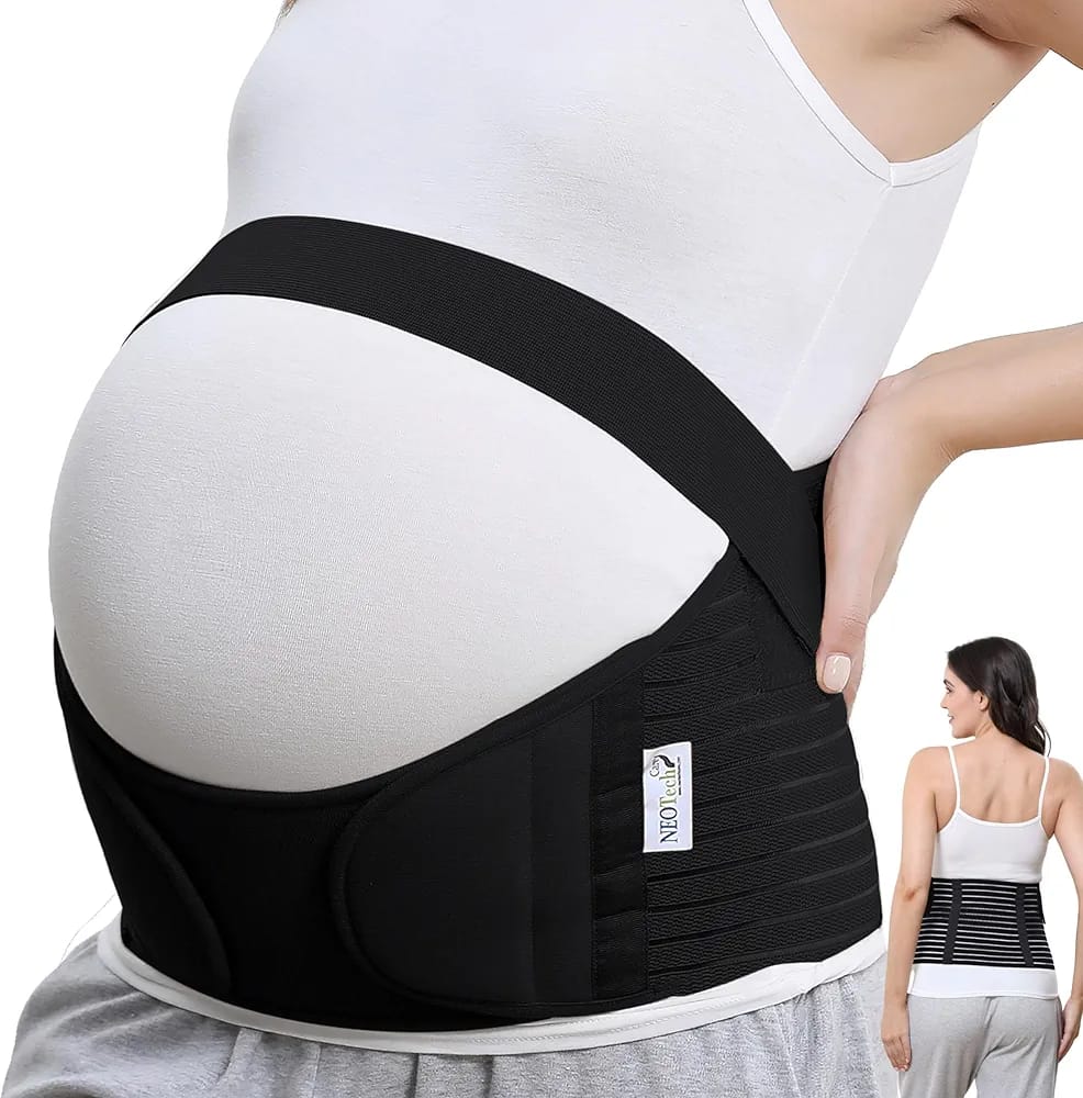 Pregnancy Belly Band Recovery Belt – Adjustable Maternity Support Belt for Back & Abdomen